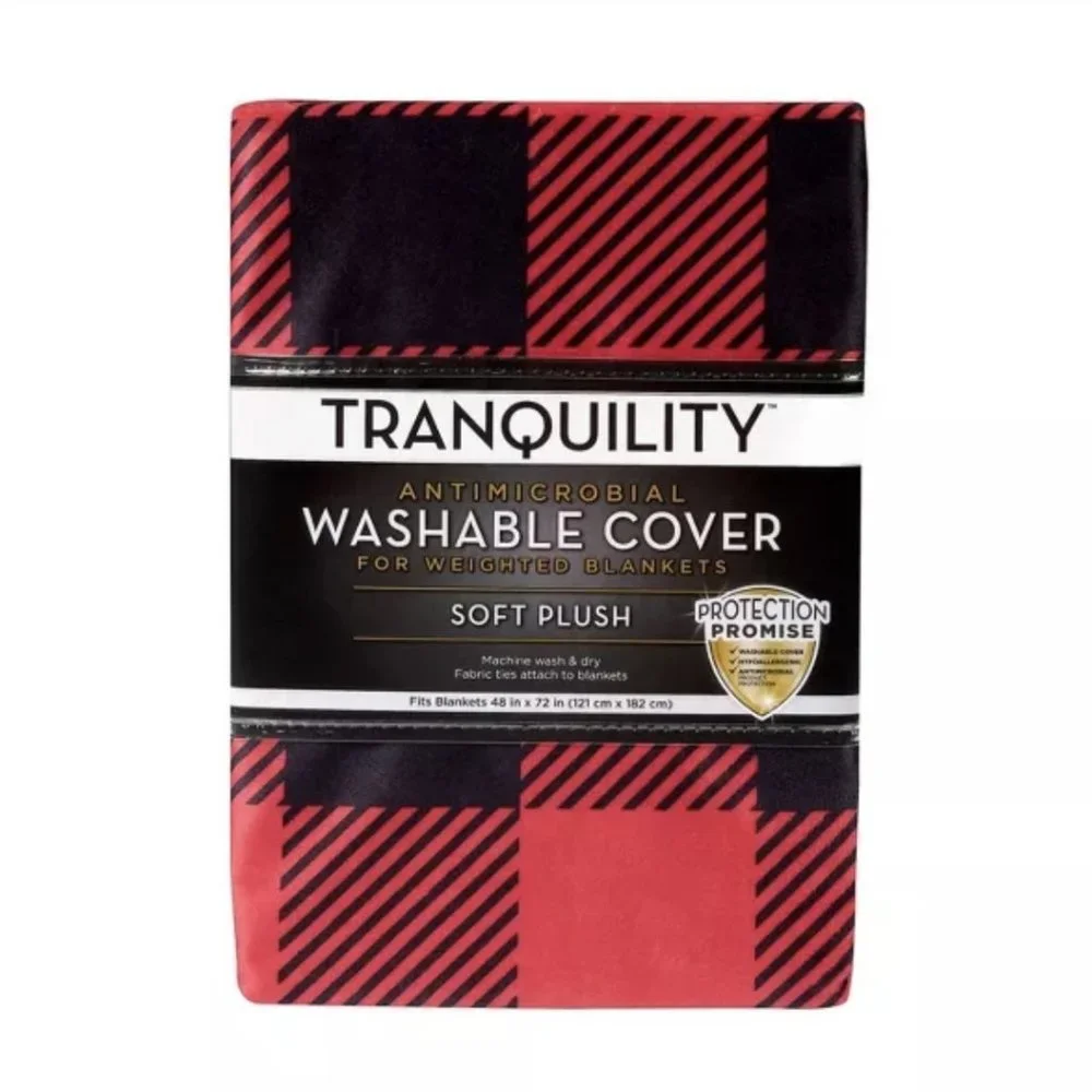 Buffalo Check Antimicrobial Blanket Cover
